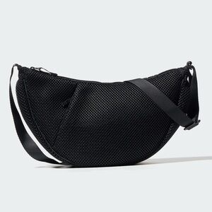 Uniqlo Black Mesh Shoulder Bag